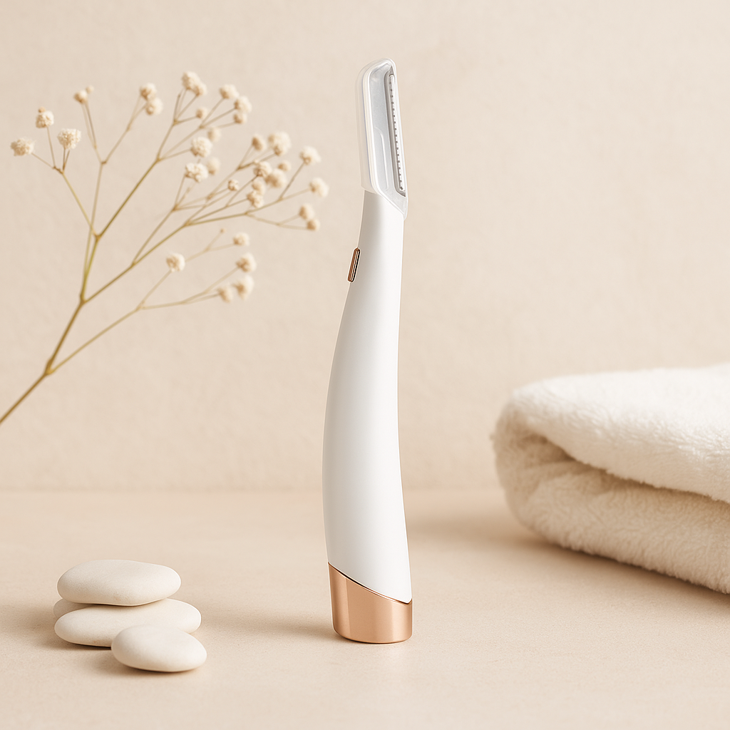 LED Facial Hair Remover &amp; Exfoliator