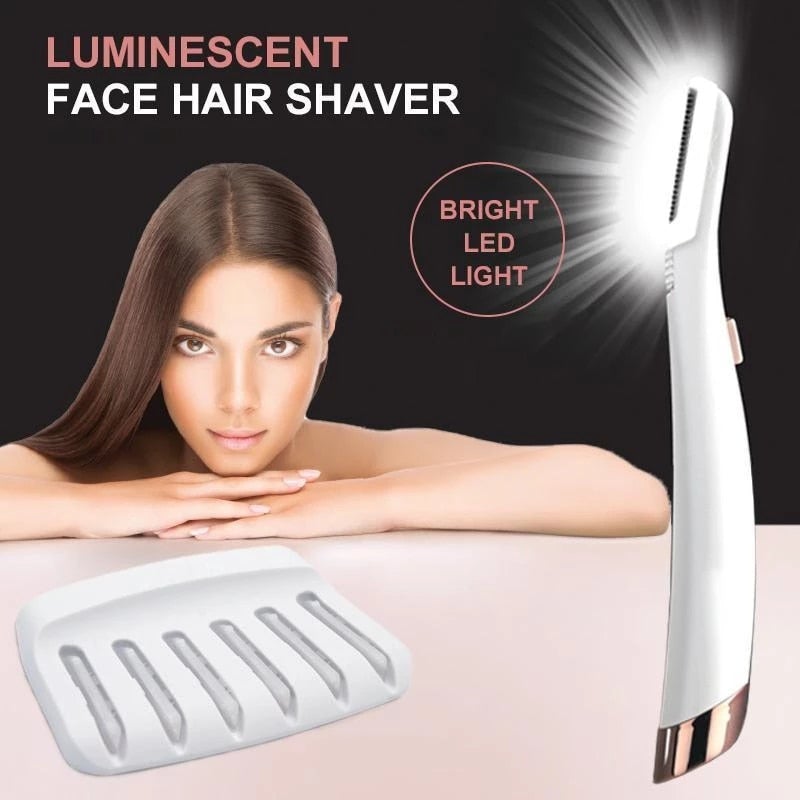 LED Facial Hair Remover &amp; Exfoliator